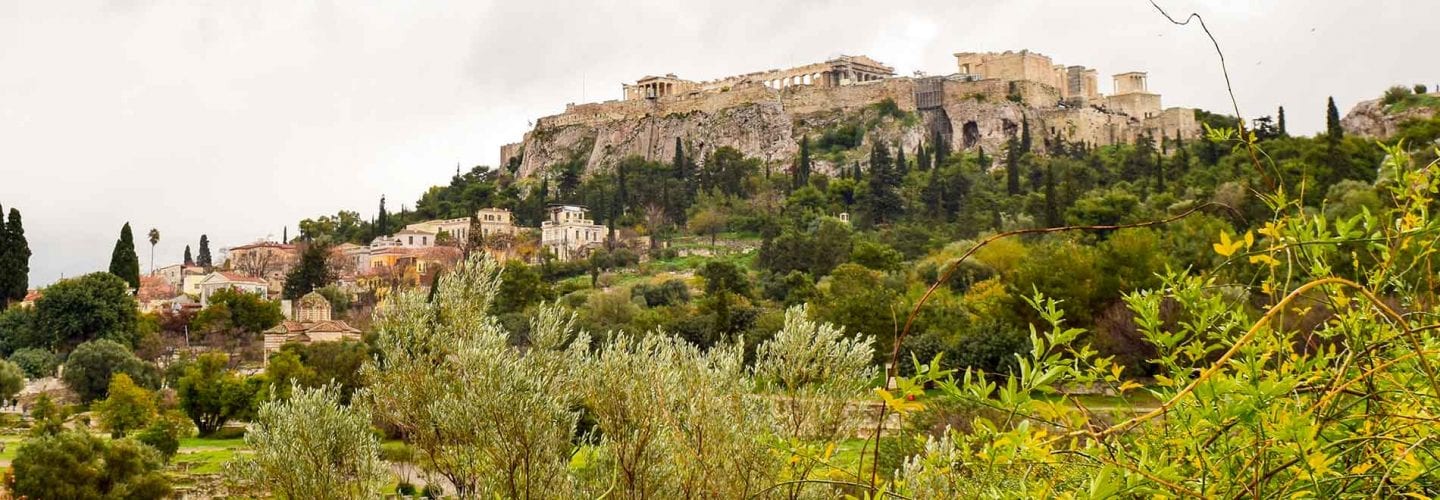 Would Be Traveller Athens in winter acropolis hill