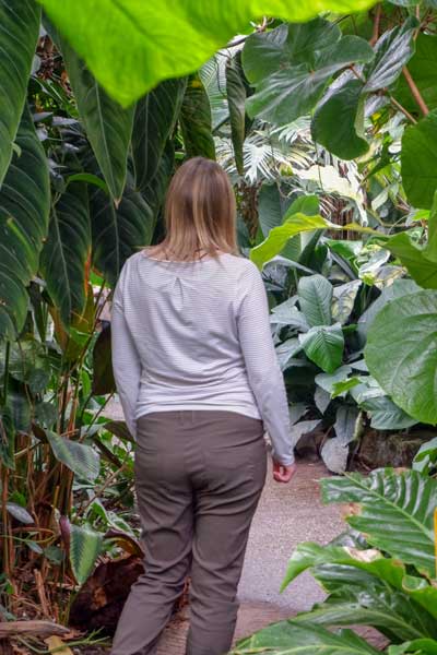 Woman wearing Craghoppers Nosilife clothing in jungle