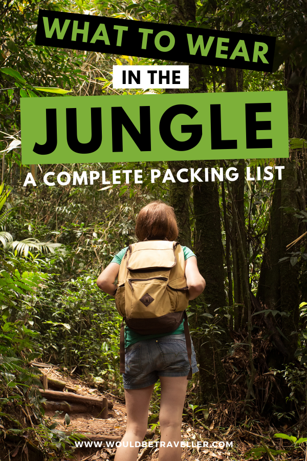 What to wear Jungle clothes pin