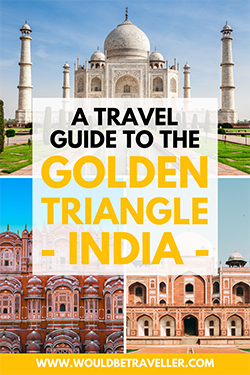 India's Golden Triangle pin